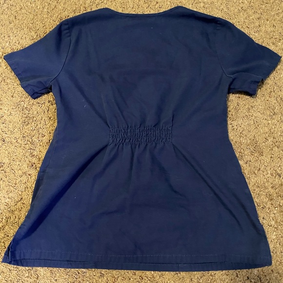Navy Blue Baby Phat Scrub Top - Picture 3 of 4